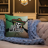 Los Muertos Premium Pillow