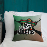 Los Muertos Premium Pillow