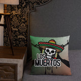 Los Muertos Premium Pillow