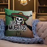 Los Muertos Premium Pillow