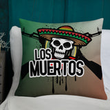 Los Muertos Premium Pillow